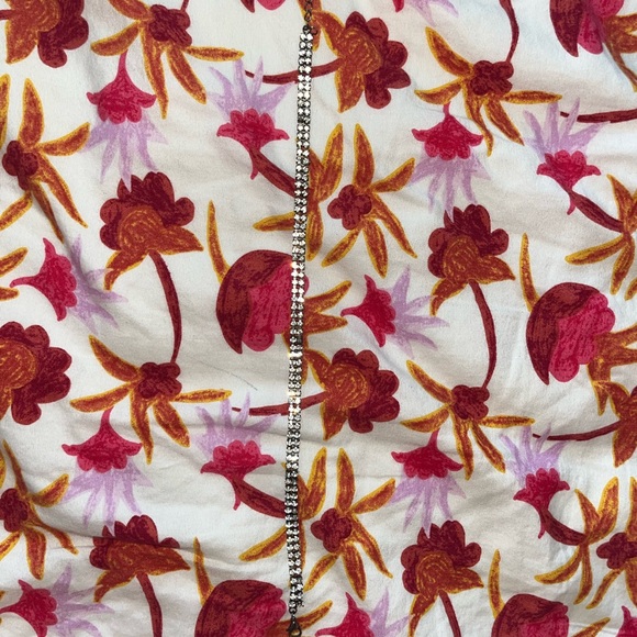 Sparking Rhinestone Double Layer Tennis Necklace - Picture 2 of 5